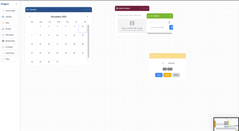 Digital Dashboard (Tauri Version)