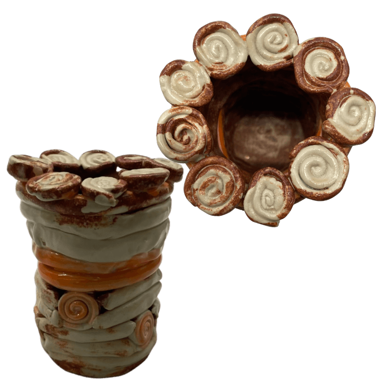 Ceramic Coil Vase