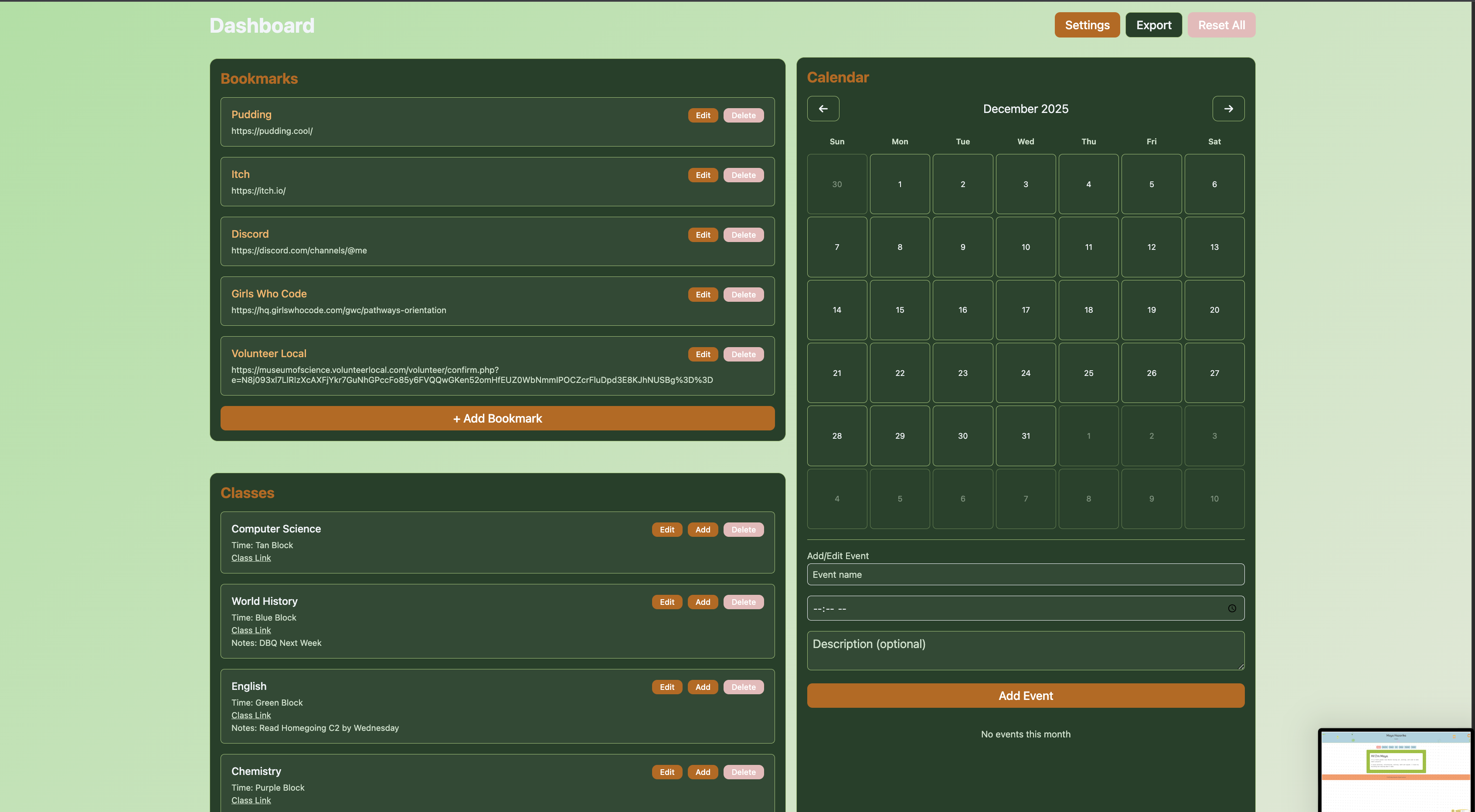 Digital Dashboard (Updated)