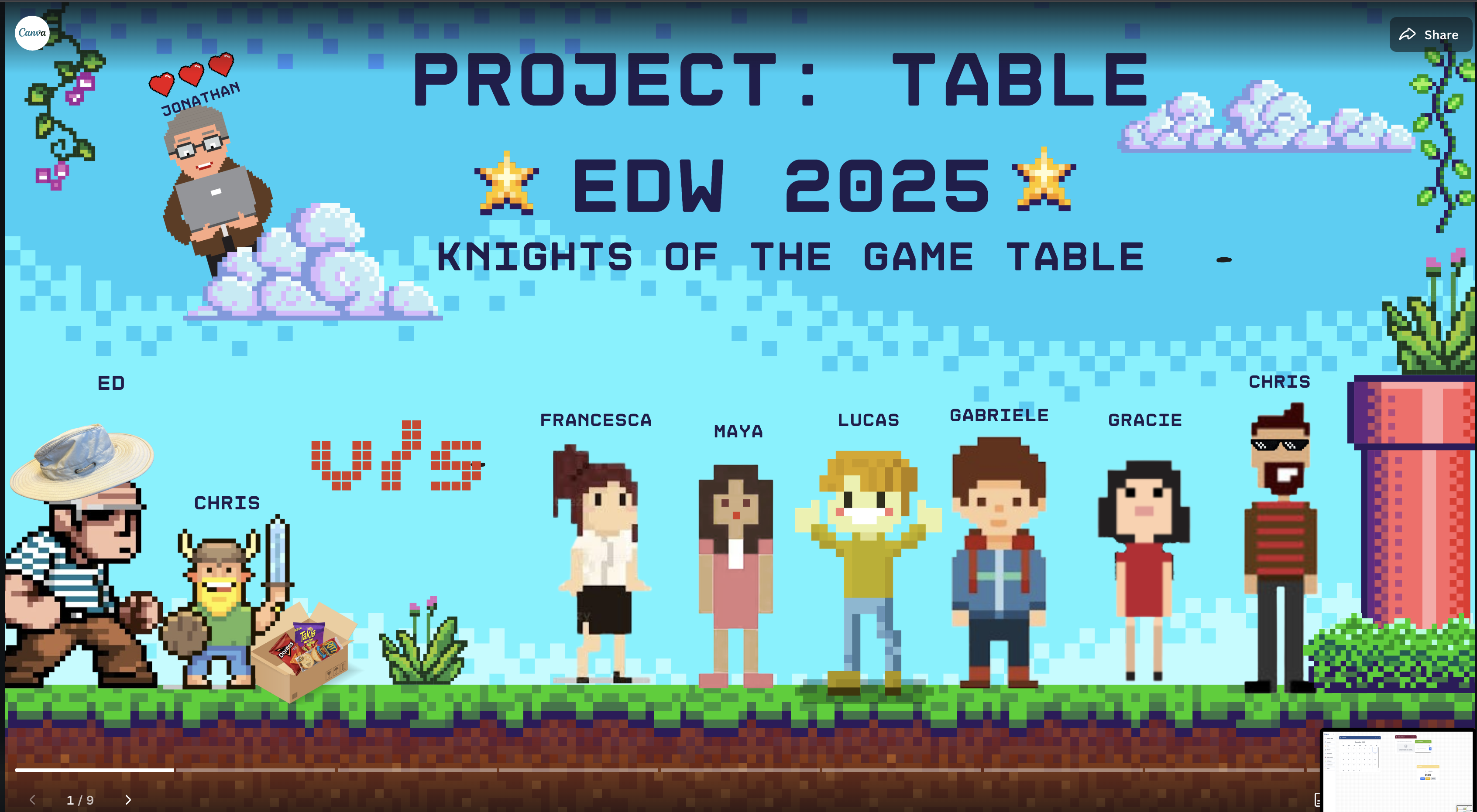 Electronic Game Table