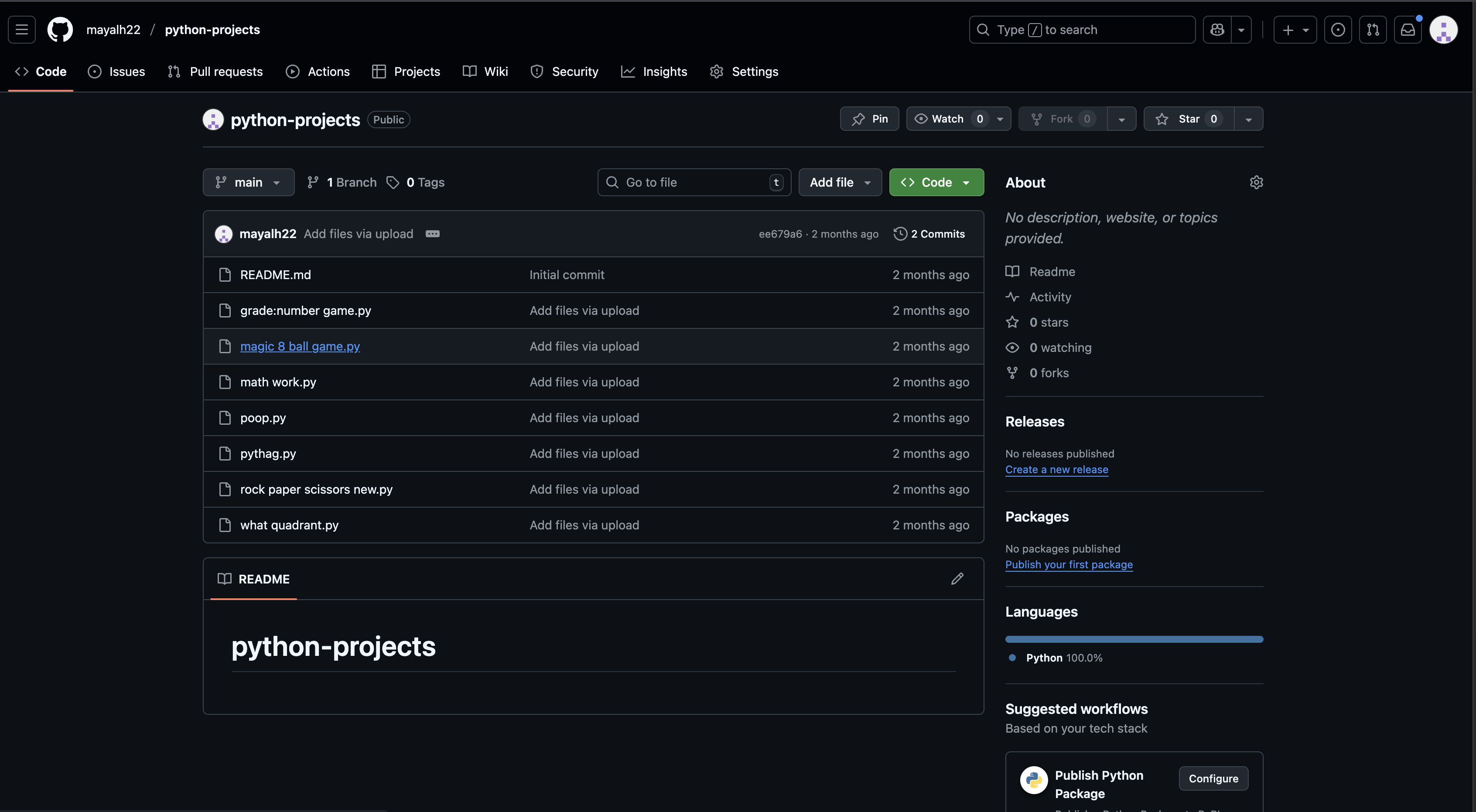 Python Projects Collection