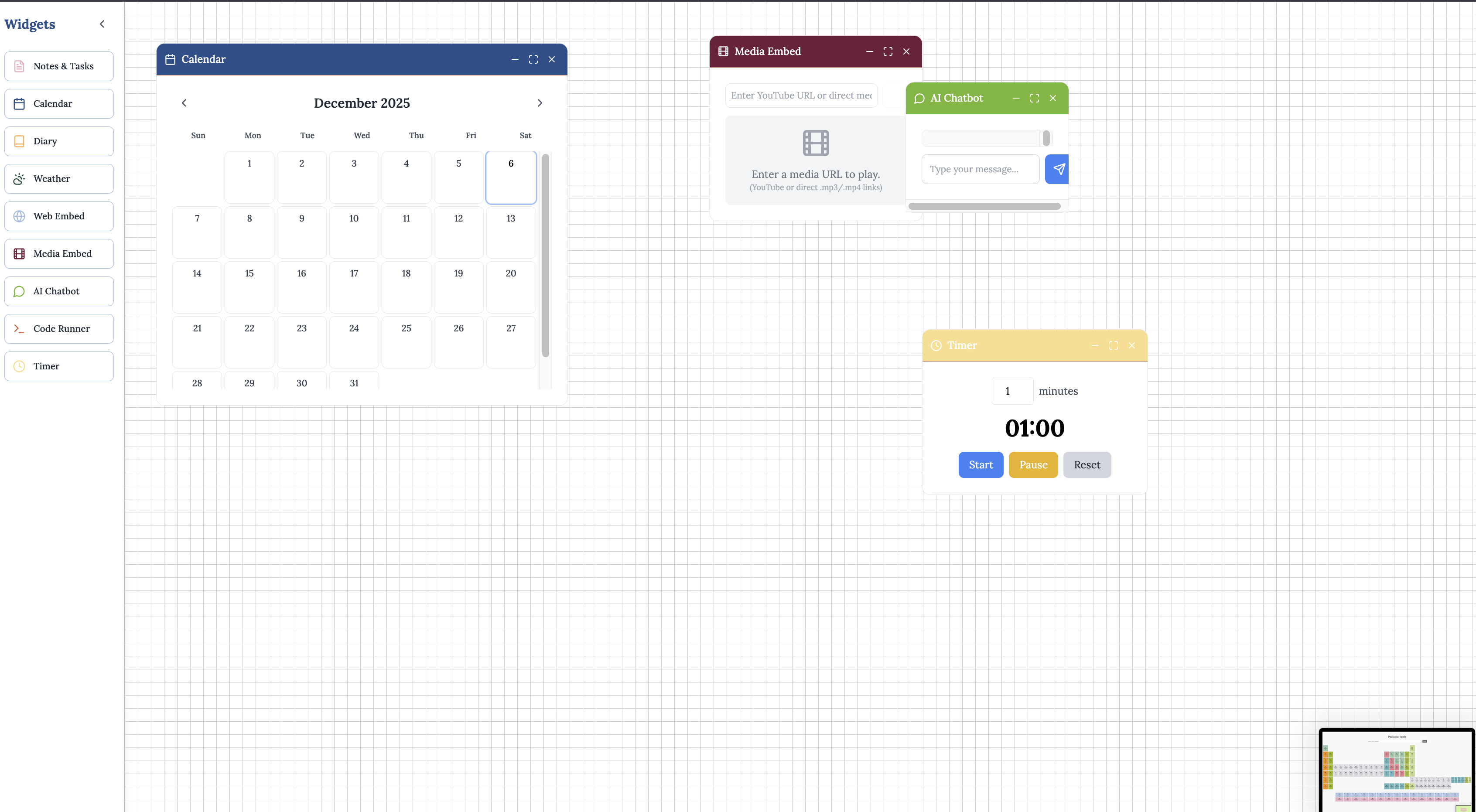 Digital Dashboard (Tauri Version)